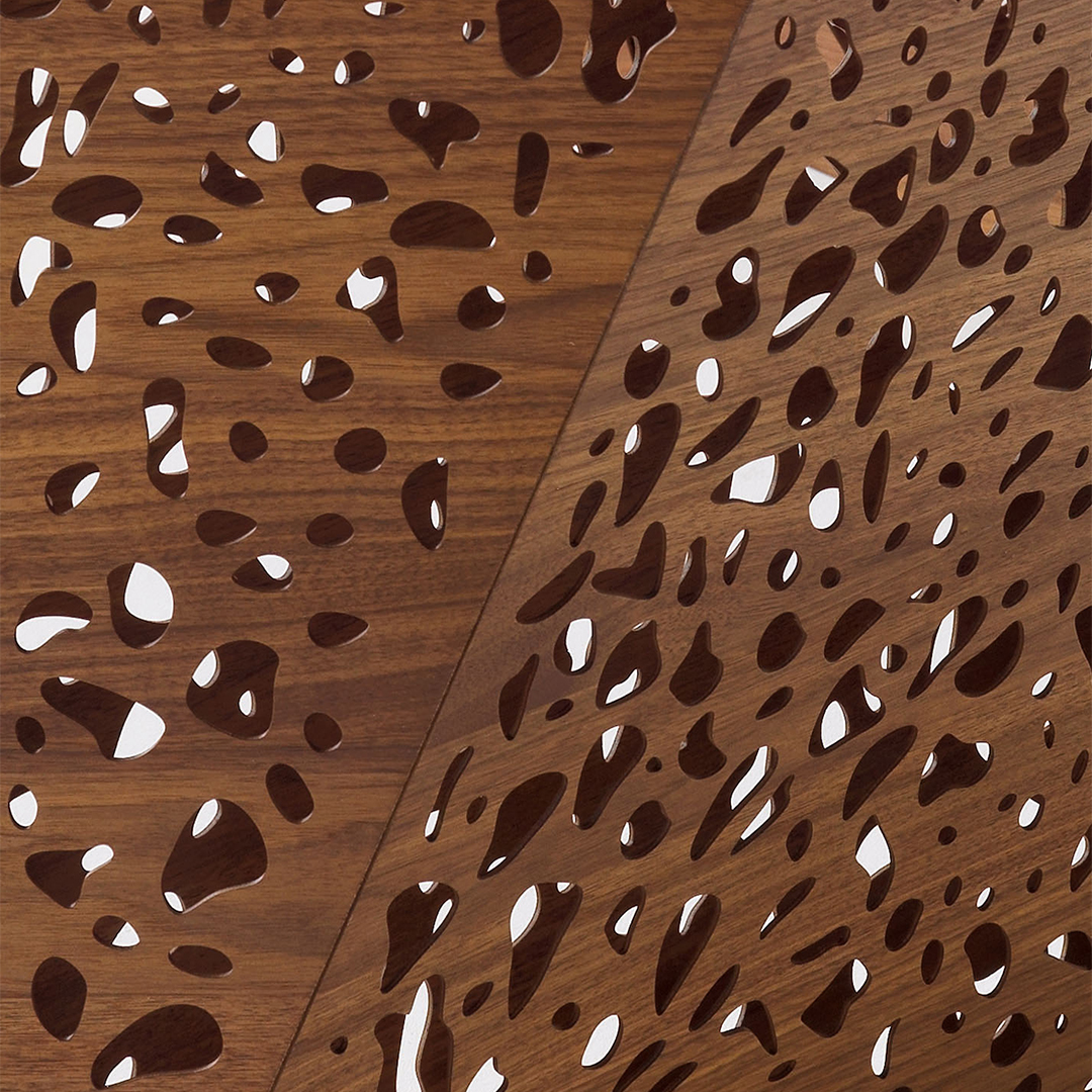 Legno Origami di Noce Canaletto